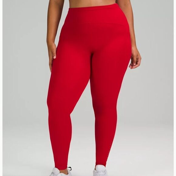 NWT Lululemon Swift Speed HR Pant 28" Dark Red - Picture 1 of 7